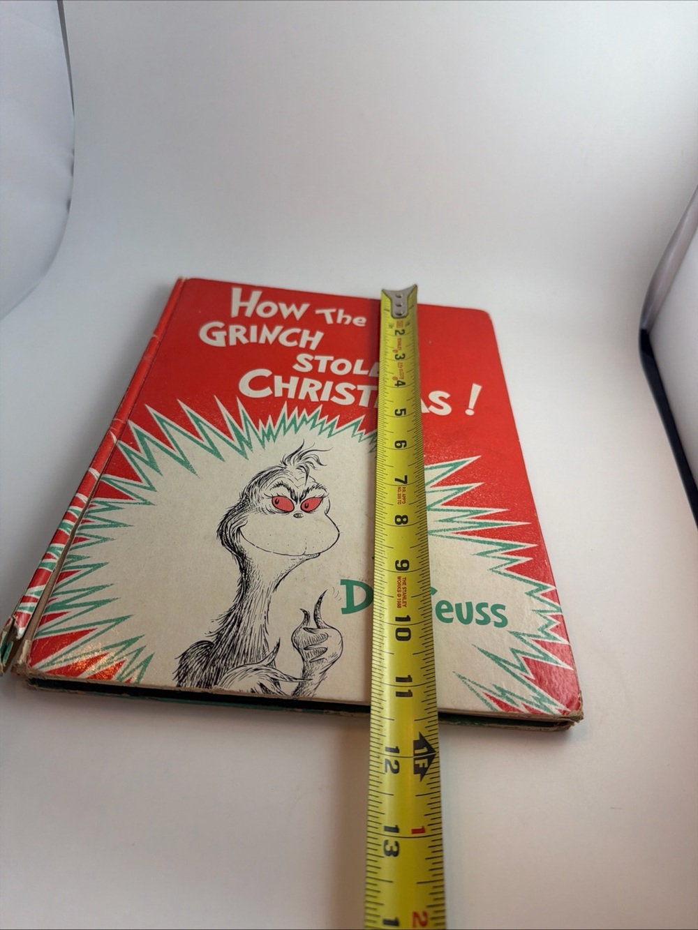 How the Grinch Stole Christmas by Dr Seuss 1957 1st Edition Hardcover - Picture 16 of 16